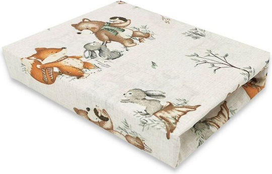 MimiNu Baby Bettlaken Für Krippe Baumwolle Angepasst 140x70cm