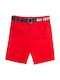 Kids' Shorts/Bermudas Fabric Red