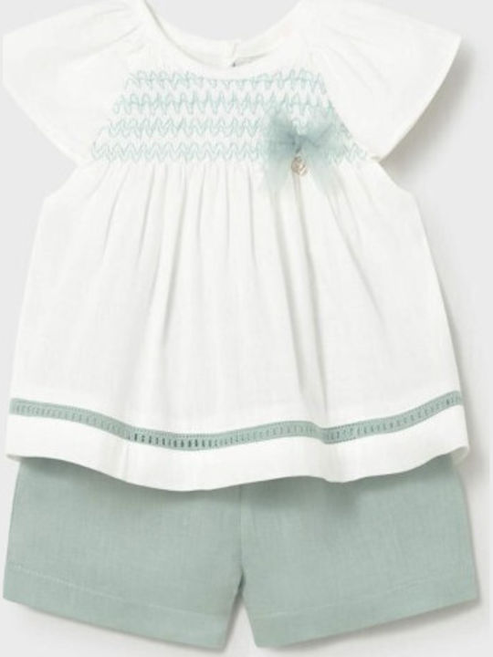 Kids' Set with Shorts Summer 2pcs Mint