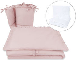 MimiNu Σετ Κούνιας Powder Pink 5τμχ
