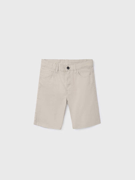 Mayoral Kids' Shorts/Bermudas Fabric Beige