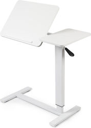 Măsuță Reglabilă pe Înălțime cu Ridicare Pneumatică 80x40 Cm Blat în Două Părți Înclinabil + Spațiu de Depozitare Rabatabil Roți 66–90 Cm Bază în Formă de C Pat Canapea Onuvio Alb Măsuță Reglabilă pe Înălțime cu Ridicare Pneumatică 80x40 Cm Blat în Două Părți Înclinabil + Spațiu de Depozitare Rabatabil Roți 66–90 Cm Bază în Formă de C Pat Canapea Onuvio Alb
