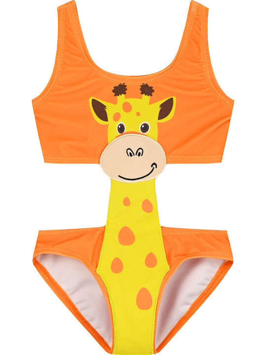 Energiers Kids Swimwear One-Piece Orange