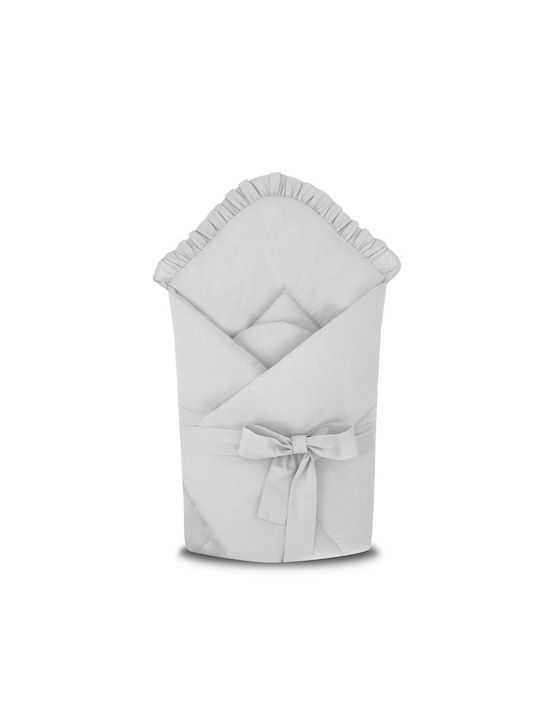MimiNu Decke Wickeltücher für Kinderzimmer Baumwolle Gray 75x75cm
