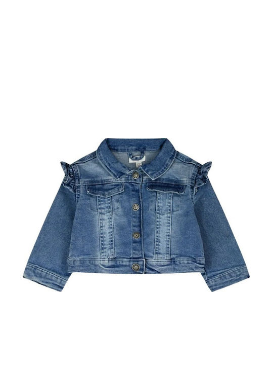 Kids Denim Short Blue Jacket