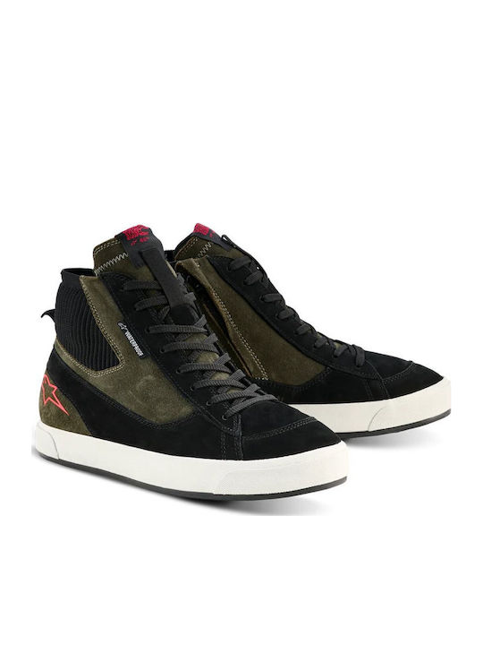 Alpinestars Stated Cizme De Echitație Pentru Femei Tip Botine Verde / Negru / Alb Murdar Alpinestars Stated Cizme De Echitație Pentru Femei Tip Botine Verde / Negru / Alb Murdar