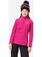 Kinderstrickjacke Fleece Pink