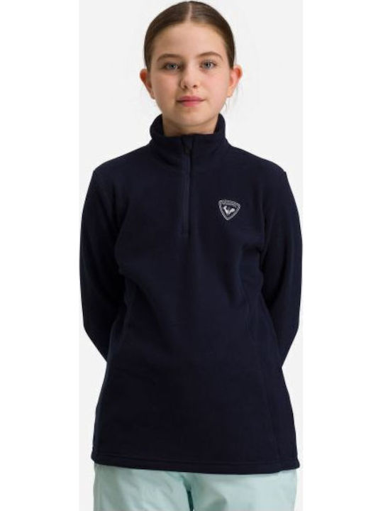 Kinderstrickjacke Fleece Navy Blue