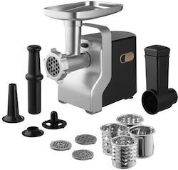 Electric Meat Grinder 700 W 3 Extra Fine 3 Mm Fine 5 Mm Coarse 8 Mm Grinding Discs Capacity 2.2 Kg Min