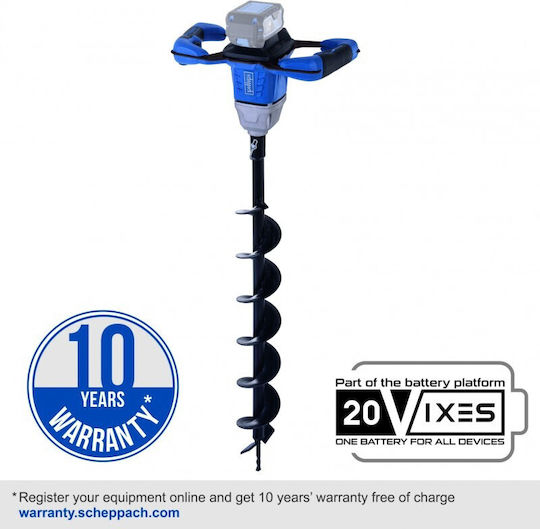 Акумулаторен Земен Свредел Ixes Bc-eb100-x Scheppach 5904705900