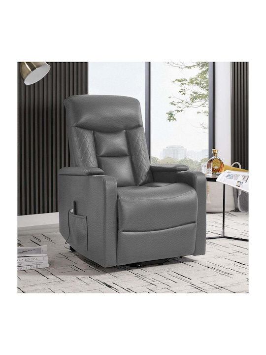 Lift Bergère Dk. Grey 77x94x109cm