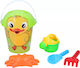 Eddy Toys Пясъчник Комплект Сандък 29см 5 Бройки