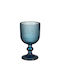 keleman Water Glass Goblet Glass in Blue Color 365ml