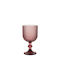 keleman Keleman Glass for White and Red Wine Goblet Glass in Purple Color 255ml