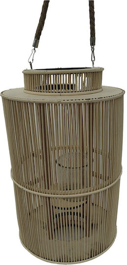 keleman Rattan Lantern Brown 25x25x40cm
