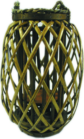 keleman Felinar Bambus Verde 25x25x35buc 1buc