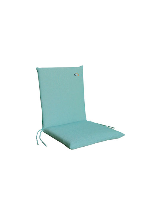 keleman Garden Chair Cushion with Backrest Light Blue 45x96cm