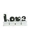 Tischdekoration Love Kaktus 727frn1112 17,5x4,5x7cm Grün-Weiß Kunststoff