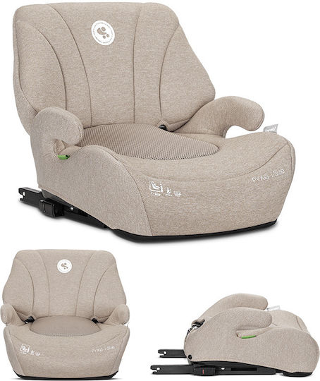Lorelli Pyxis Детско Столче за Кола Бустер i-Размер с Isofix Бежов 22-36 кг
