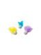 Set 3 Cat Toys Feather Ball Multicolor