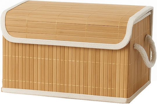 keleman Μπαούλο Ξύλινο 35x25x20εκ. Καφέ