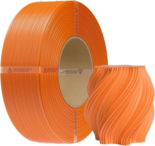 Creality3D PETG 3D Printer Filament 3.0mm Πορτοκαλί 1kg 1τμχ (Refill)