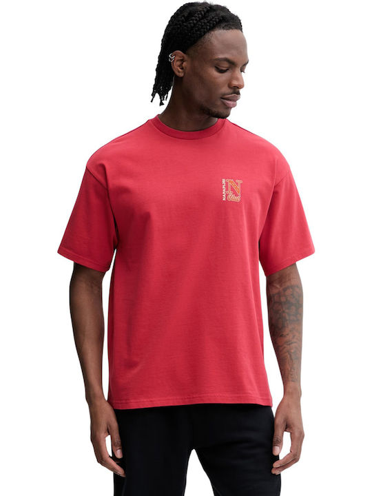 Napapijri Short Sleeve Blouse Red