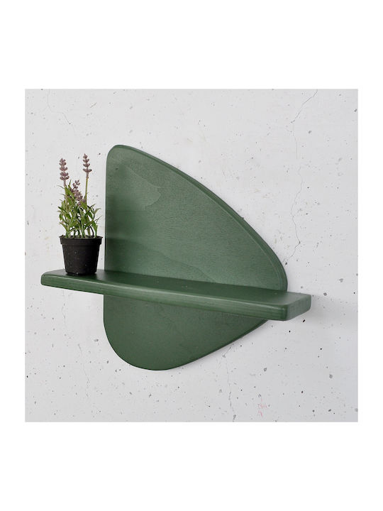 Shelf Wall Dark Dark Green 35x11x32cm