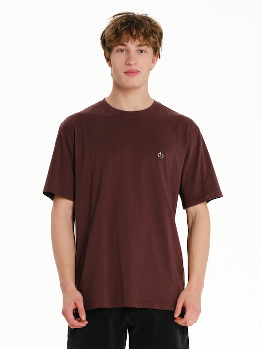 Emerson T-Shirt Burgundisch