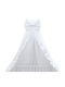 MimiNu Mosquito Net Crib Tulle White 210x145cm