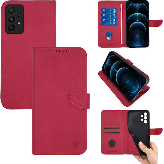 Sonique Urban Wallet Mobile Phone Case Samsung Galaxy A23 5G Galaxy A23 4G Fuchsia