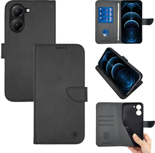 Sonique Urban Wallet Mobile Phone Case Xiaomi Poco X7 Pro 5g Black