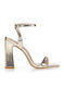 Sandals from Patent Leather Gold