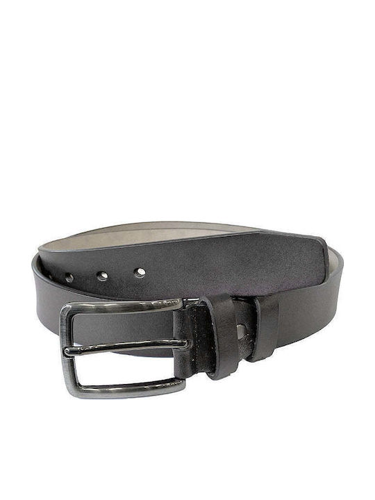 Men's Belt Leather Black