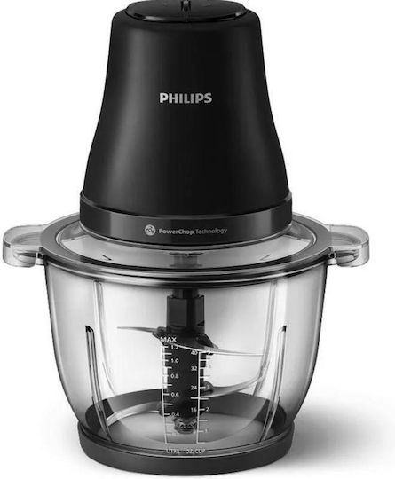 Philips Polycopter Multi 500W cu Recipient 2l Negru