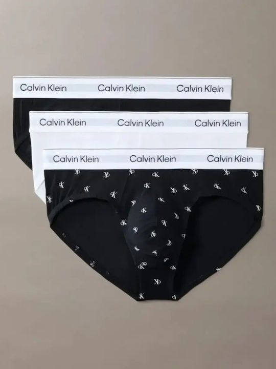 Calvin Klein Slipuri pentru bărbați Albe 3Pachet
