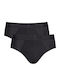 Men's Slips Black 2Pack