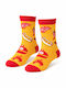Carnaval Socks Κάλτσες με Σχέδια Πορτοκαλί