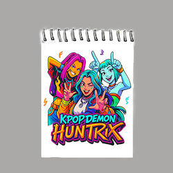 Бележник A6/60 Страници Huntrix