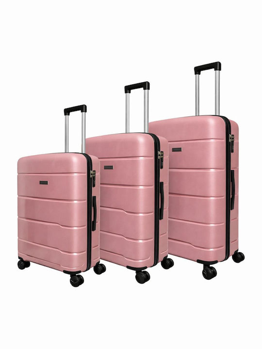 Rose-Gold Suitcases