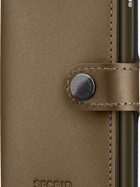 Leather Men's Wallet Cards Bronze