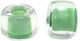 Glass Bead Rosary Transparent Green 9mm 40pcs
