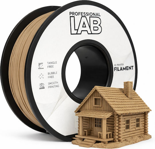 PLA 3D Printer Filament 1.75mm brown 1kg 1τμχ (Spool)