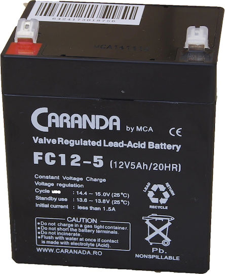 Baterie UPS cu Capacitate 5Ah și Tensiune 12V Car_12V_5Ah 1buc