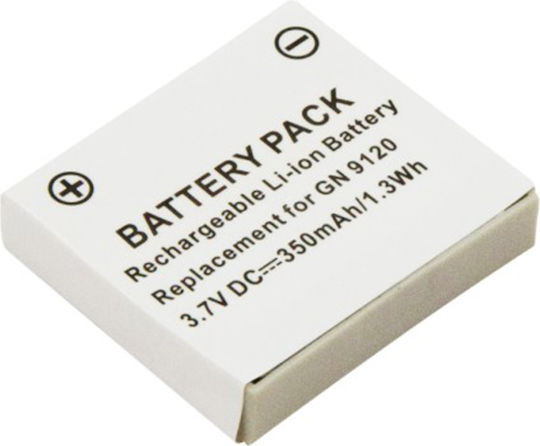 Avizar Kamera-Batterie Gn Netcom 9120 9125 Headset Li-Polymer 3,7V 350mAh Ref Ahb602823 Weiß