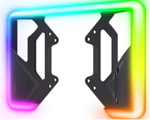 Trust Monitor-Lichtleiste Trust Gxt 907 Vybz Rgb Led Usb Mehrfarben Schwarz