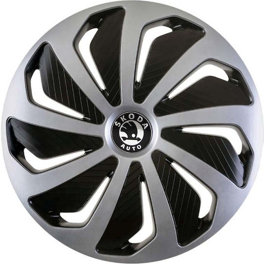 Тасии Трохов Автомобилни Versaco 15" Wind Sb Cbx Сигма 3d Метално Skoda 4 Броя