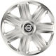 Car Wheel Hubcaps Versaco Comfort 15" Silver 3d...
