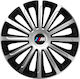 Тасии Трохове Автомобилни Trend Хромирани Черни 13" Сигма 3d Метална Bmw M 4 Броя