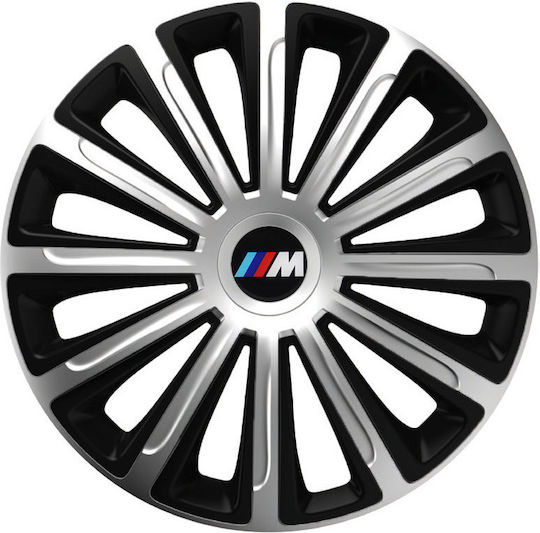 Тасии Трохове Автомобилни Trend Хромирани Черни 13" Сигма 3d Метална Bmw M 4 Броя